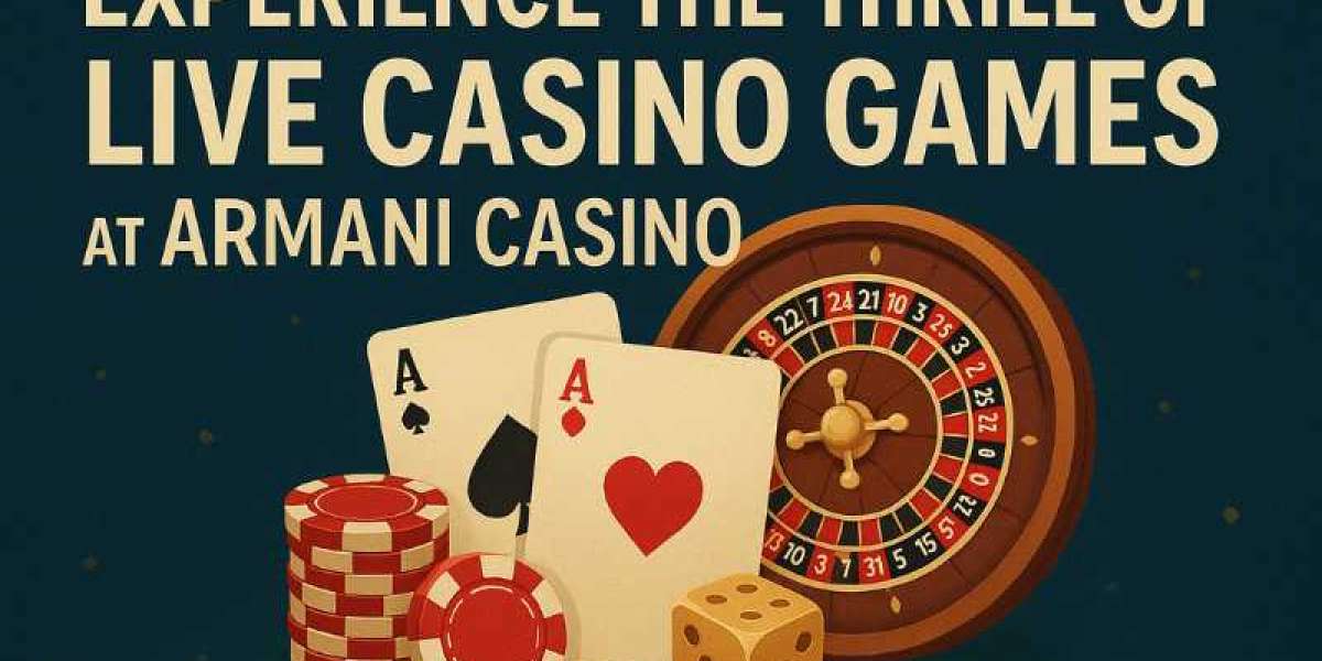 Experience the Thrill of Live Casino Games at Armani Casino